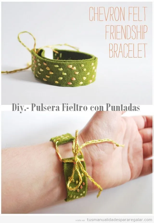 Pulsera | Manualidades para regalar