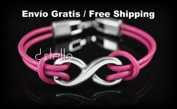 Pulsera Signo Infinito Simbolo Eterno Amor por Dstello en Etsy