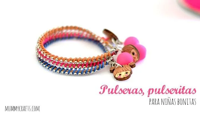 pulseras con bolitas | Aprender manualidades es facilisimo.