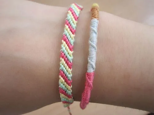 Pulseras de Lana