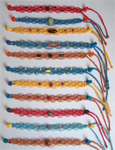 Pulseras: Pulseras de macrame