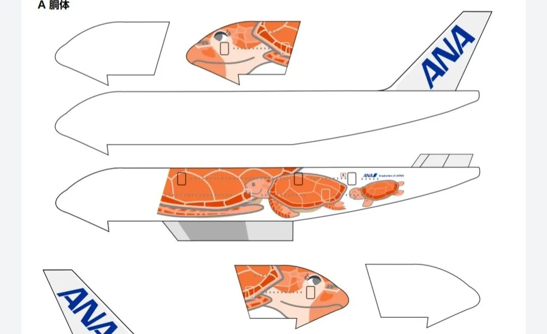 Pulso guayaco +Trip ( blog de aviación y viajes): Aerolínea japonesa crea plantillas  para armar su flota de aviones en papel