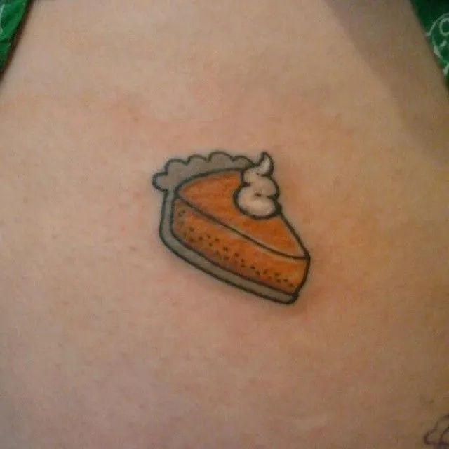 pumpkin #pie #tattoo by Alex Zgud. | Alex Zgud | Pinterest