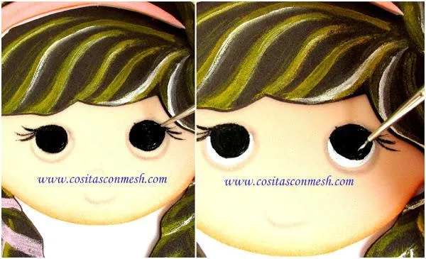 Mis puntadas preferidas: Ana de Frozen en foamy