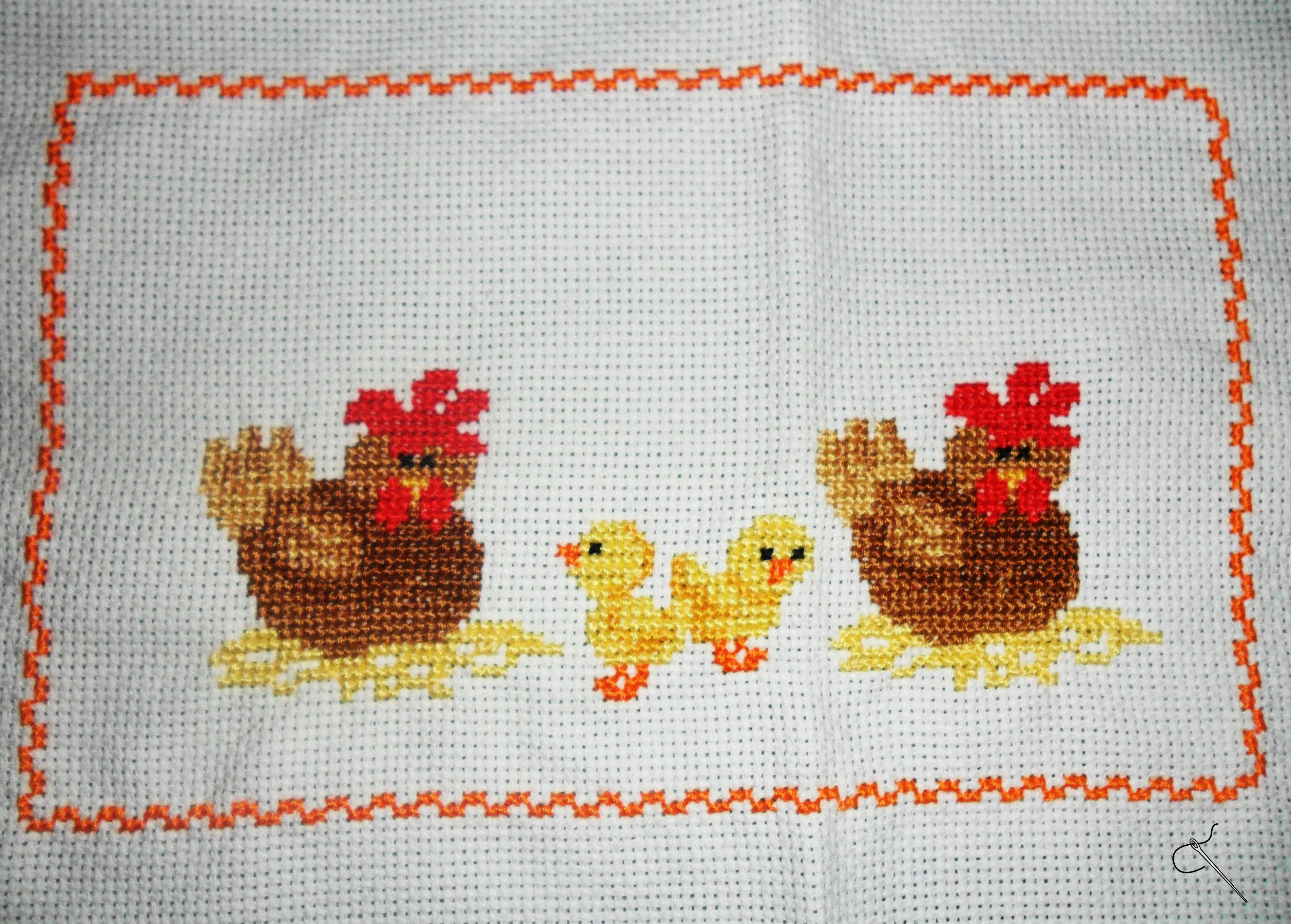 Las Puntadas de Tata on X: "Pollitos con gallinas... https://t.co/rYNfXL9Lb1" / X