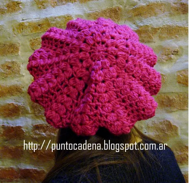 Punto Cadena Tejidos: Boinas a crochet