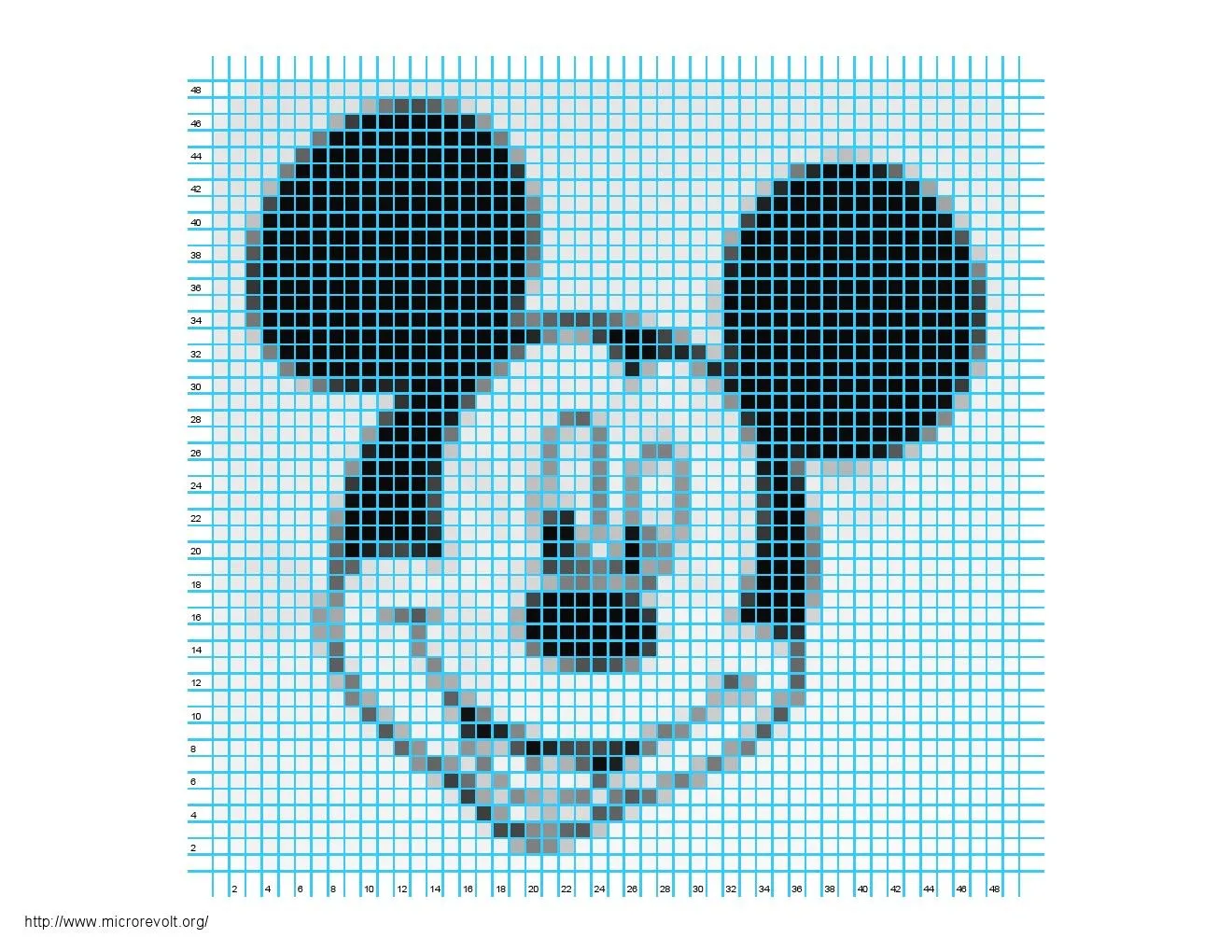 Punto de cruz: Mickey Mouse