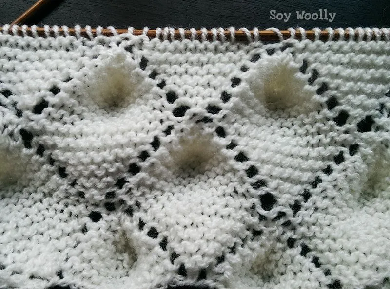 Punto Portugués: especial para mantas de bebé reversibles! | Soy ...