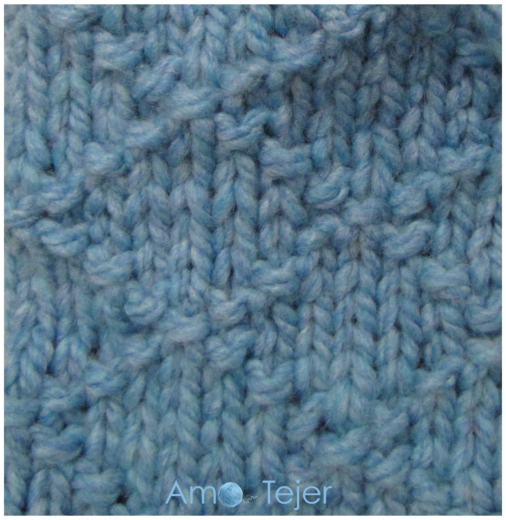 Puntos Dos Agujas – Knitting Stitches | Amo tejer