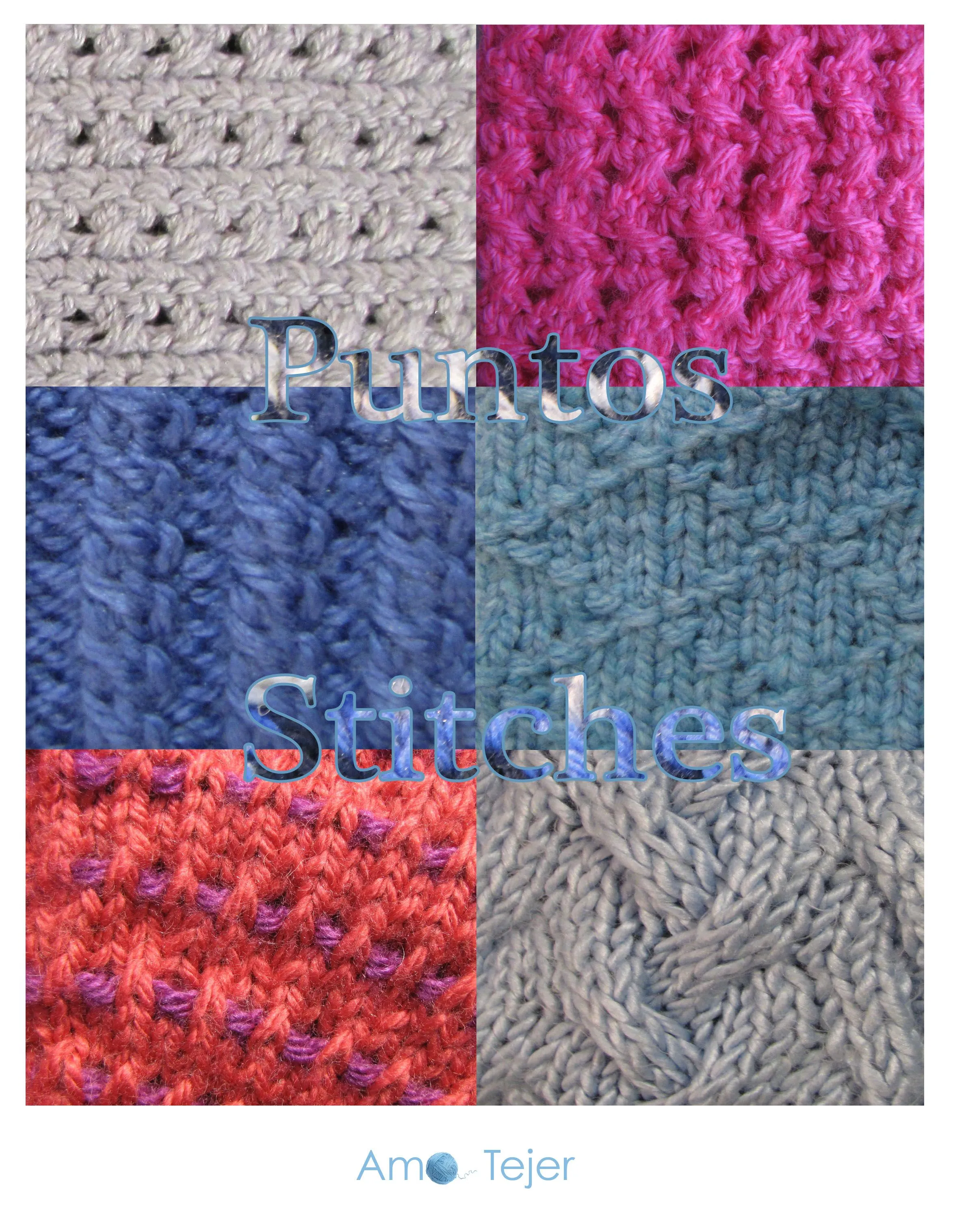 Nueva Página de Puntos – New Stitch Guide Page | Amo tejer