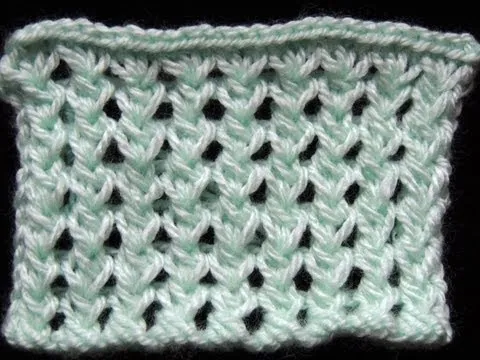 Nuevos puntos de calados a dos agujas - Imagui