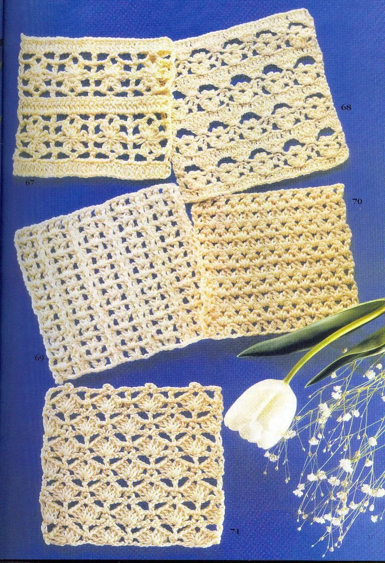 SOLO PUNTOS: Crochet puntos calados