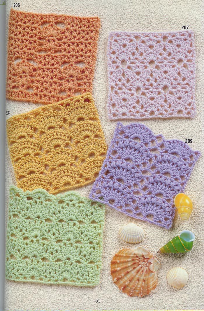 SOLO PUNTOS: Crochet puntos calados | Crochet | Pinterest