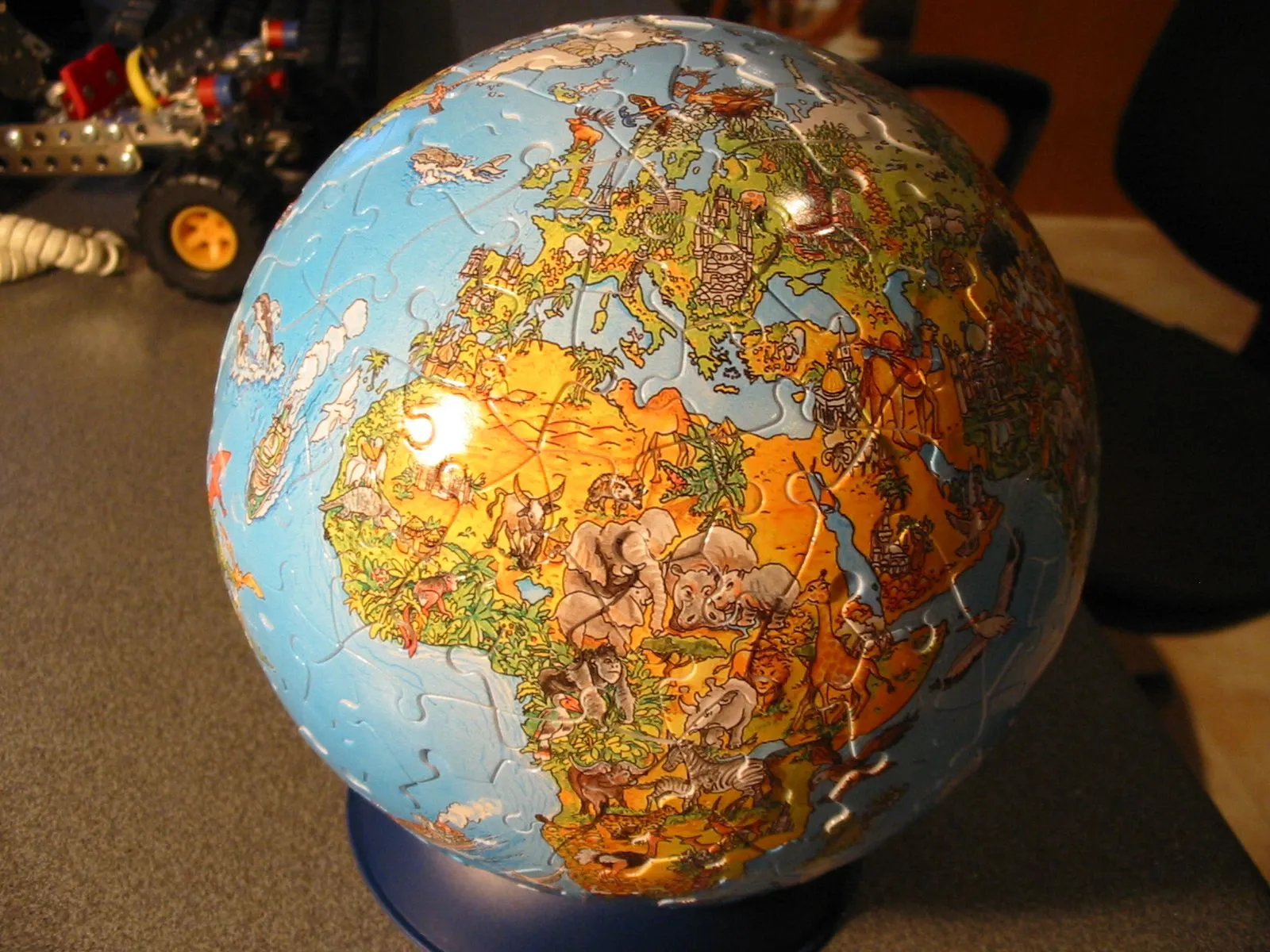 Puzzle-bola del mundo! | Flickr - Photo Sharing!