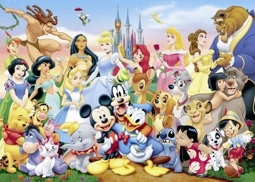 Puzzle Disney Personajes | Puzzles de Piezas