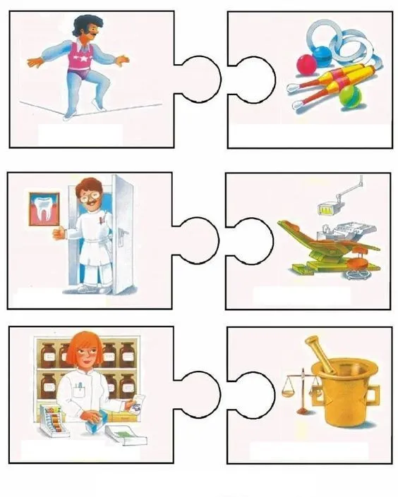 puzzle | καρτέλες | Pinterest | Para niños, Ayudantes de la ...