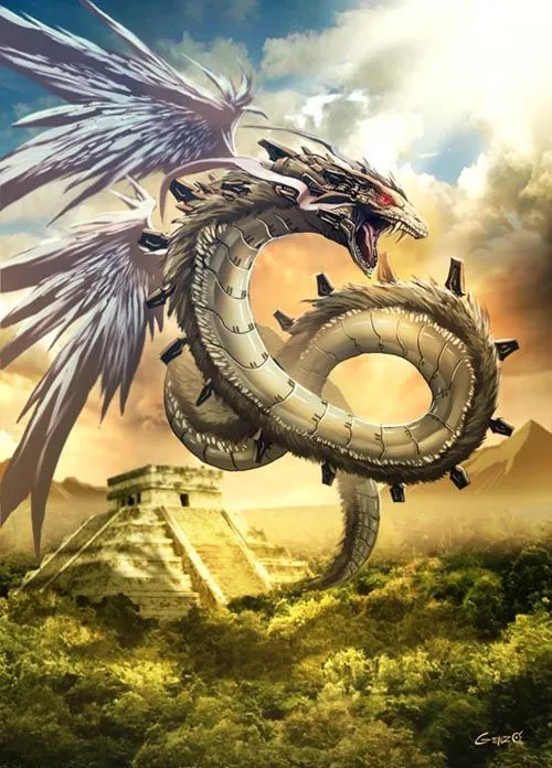 Quetzalcoatl by GENZOMAN on deviantART