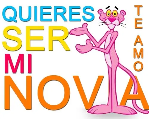 Quieres ser mi novia? | Mi amor... Te amo !