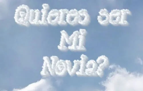 Quieres ser mi novia? | Mi amor... Te amo !