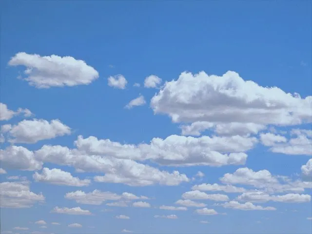 Cielo con nubes dibujo - Imagui