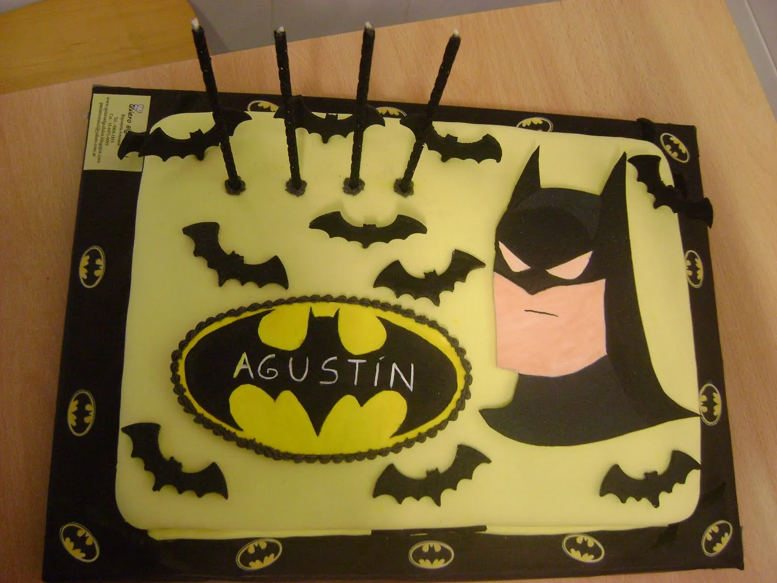 QUIERO ALGO DULCE!: TORTA BATMAN