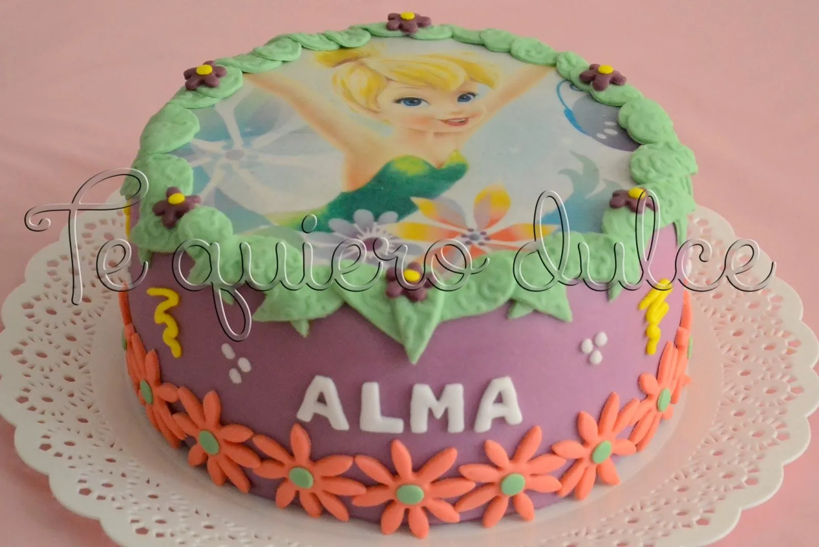 TE QUIERO DULCE♥: Torta de Tinkerbell