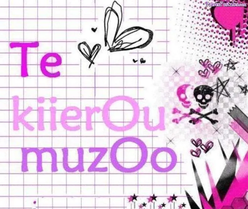 Te Quiero Mucho - Imagen Emo de Amor | Imágenes y Postales de Amor