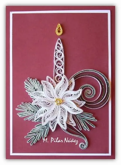 Quilling Chile Filigrana en Chile: Se acerca Navidad