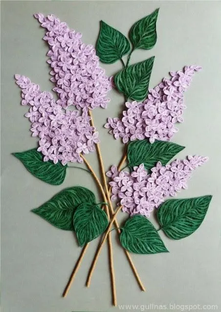 Quilling o filigrana - Paperblog