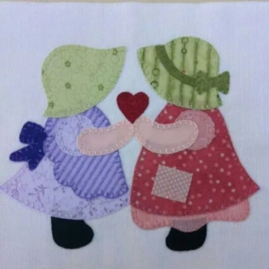 Quilts - Sunbonnet Sue & Overall Sam on Pinterest | Sunbonnet Sue ...