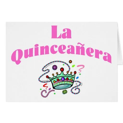 La Quinceanera Felicitación | Zazzle