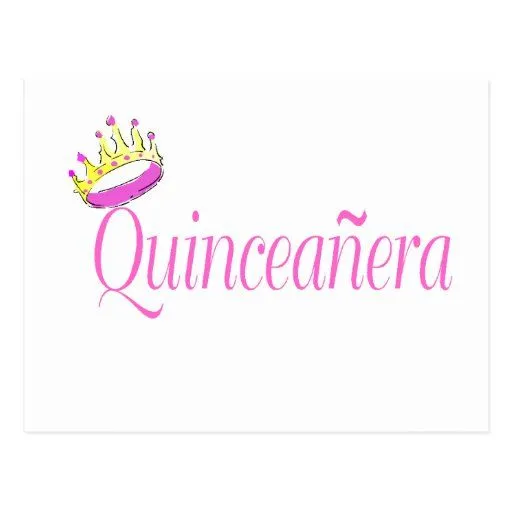 Quinceanera Tarjetas Postales de Zazzle.