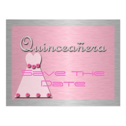 Quinceanera Tarjetas Postales | Zazzle