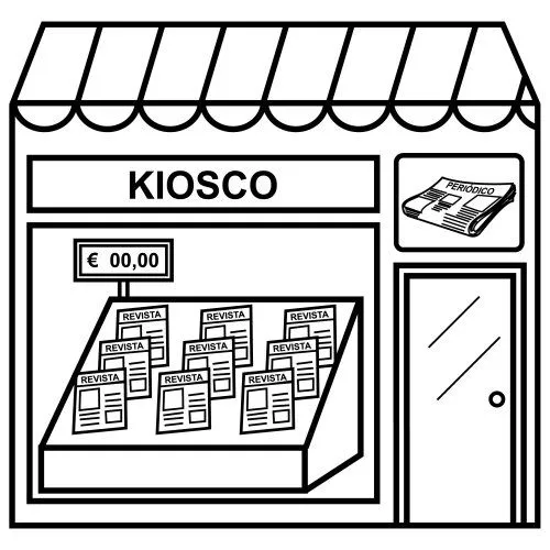 Dibujo de kiosko - Imagui