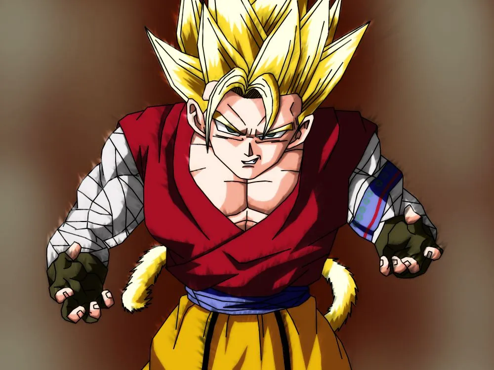 Rage SSJ2 by Gothax on DeviantArt