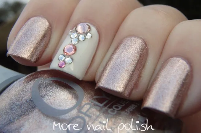 Rage with Swarovski crystals ~ More Nail Polish