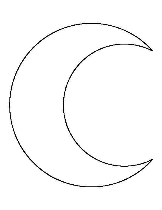 Ramadan crafts, Moon pattern, Applique templates
