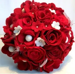 Ramos de goma eva - Imagui