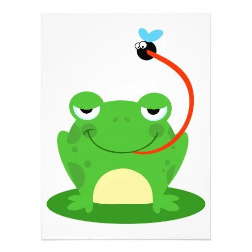 Rana de dibujos animados - Imagui