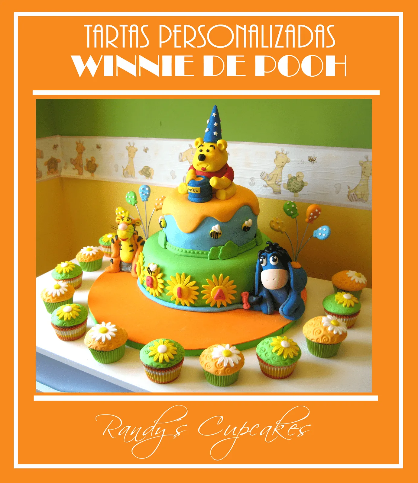 Randy´s Cupcakes: TARTA WINNIE DE POOH