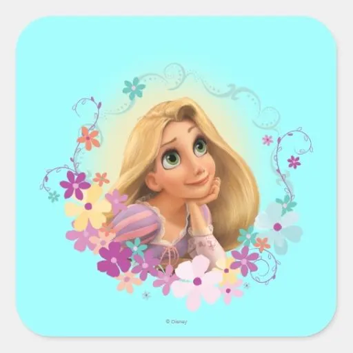 Rapunzel Flower Frame Mugs from Zazzle.