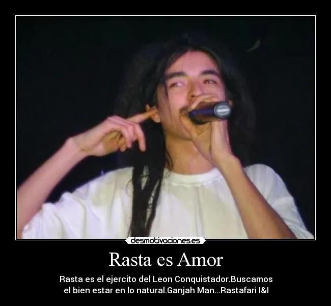 Rasta es Amor - desmotivaciones.