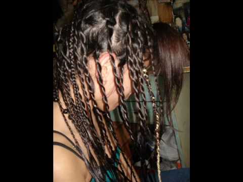 como hacer 1 rasta paso a paso rastas hacer trenzas COSIDAS - YouTube