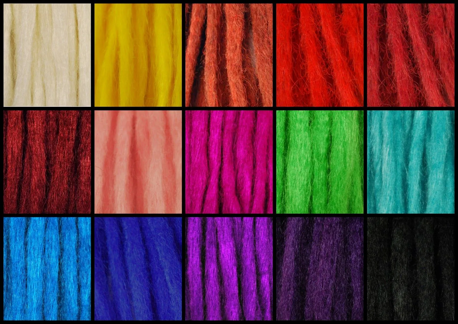 Rastas de colores | rastasnaturales