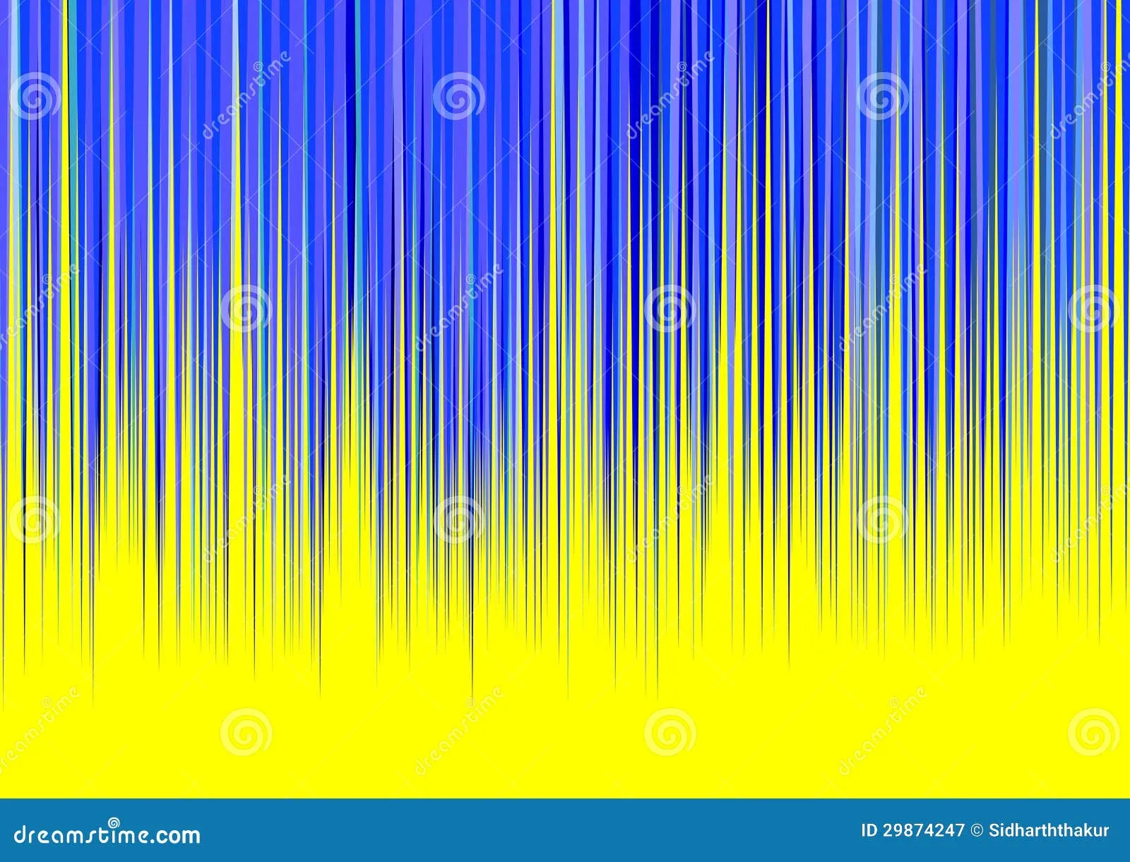 Rayas Azules En Fondo Amarillo Fotografía de archivo libre de ...