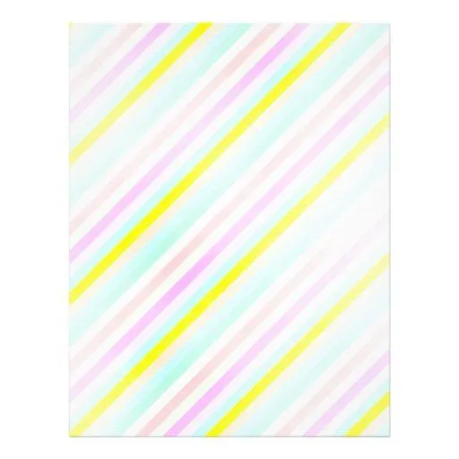 rayas en colores pastel diagonales tarjetones de Zazzle.