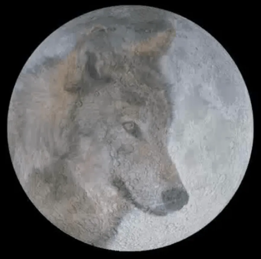 Rayo de Luna Celta: Luna Llena del Lobo (