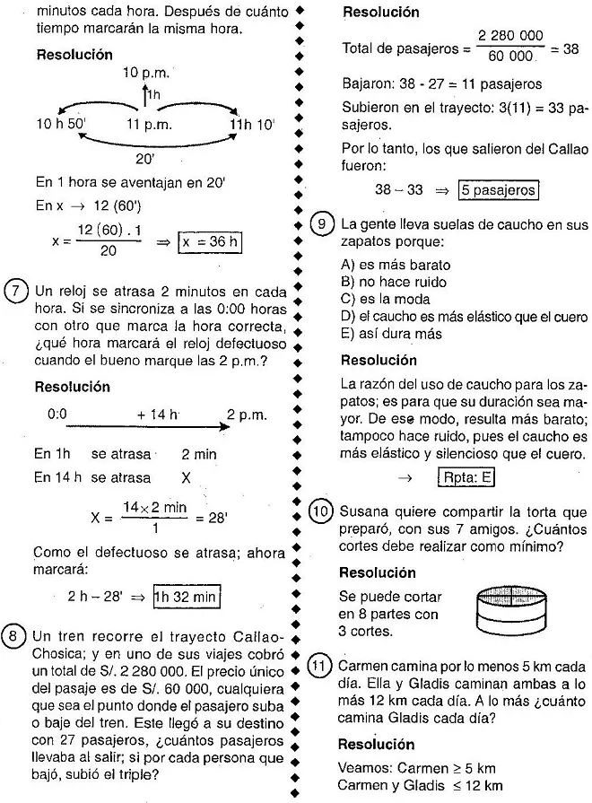 Razonamiento Lógico Matemático : Problemas Resueltos de ...