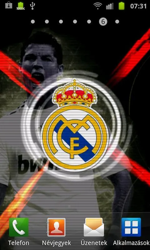 Real Madrid 3D Live Wallpaper 1.0 Android app