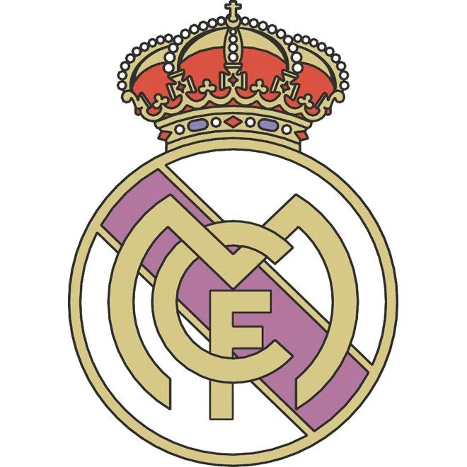 Real Madrid logotipo Royalty Free Stock SVG Vector